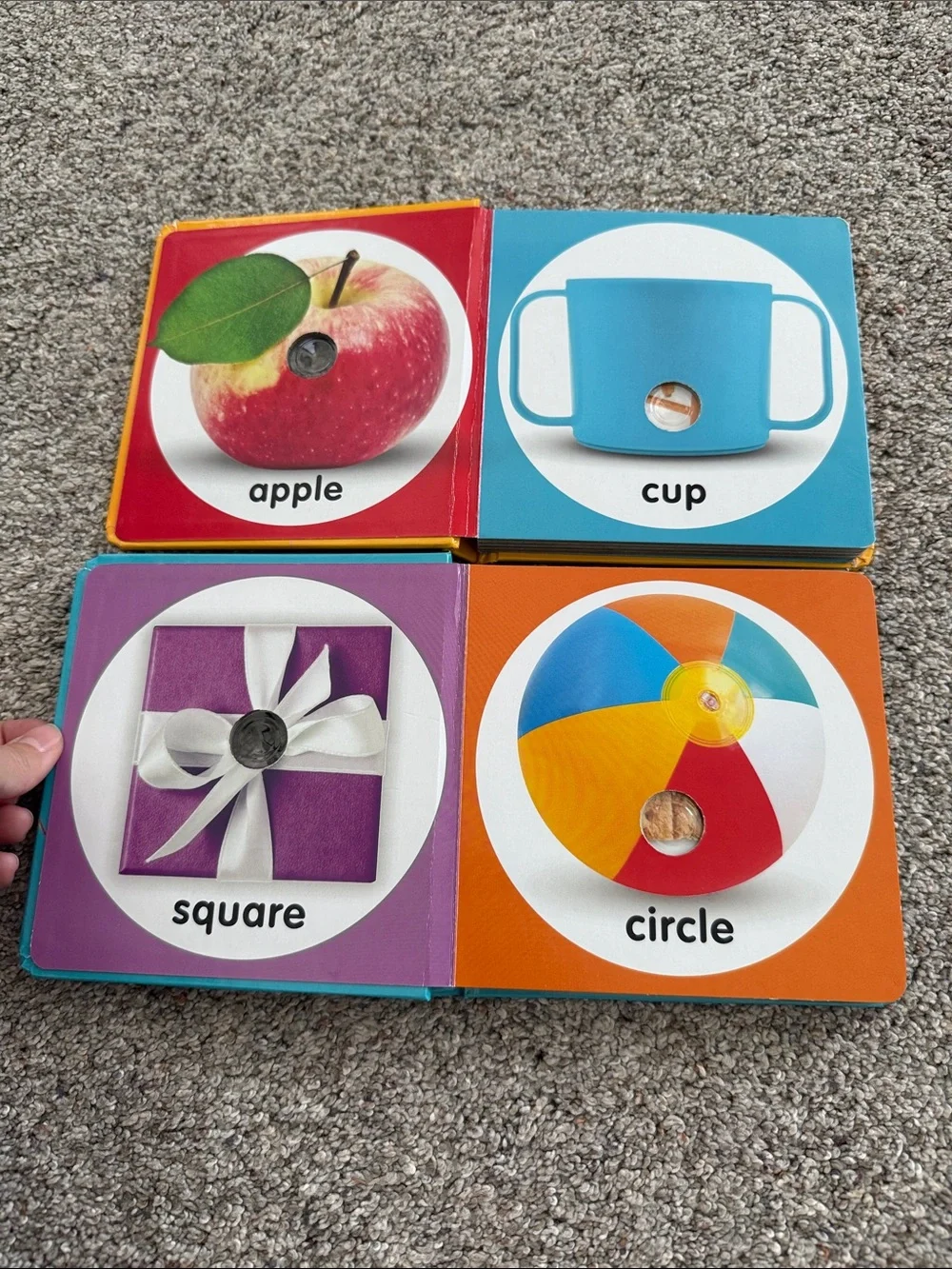 Melissa & Doug Poke-A-Dot! First Shapes & First Words Board Book Bundle